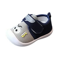 Eashery Kids Cipele Mrežne prve šetače slatke bijele bebe cipele sive 6