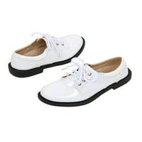 Lacyhop dječaci čipkaste haljine Udobne cipele Kids Uniforme školske cipele Loafers
