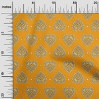 Onuone pamučna poplin tkanina cvjetna blok Print tkanina od dvorišta široko