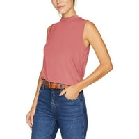 Vrhovi useva za žene Ženska modna labava majica bez rukava malog vještačkog vesta za vještinu ružičasti XL