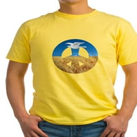 Cafepress - mir u majici za muške vrijednosti u Ukrajini - lagana majica - CP