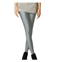 Ženska elastična boja fluorescentna pantalona za hlače Candy Capris Hlače