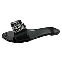 DMQupv Slingback papuče za žene vanjske prozračne casual cipele ženske ženske papuče papuče žene simpatične cipele crne 6,5