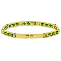 Zelene žute perle od nehrđajućeg čelika Babalawo Amulet zaštita Orula narukvica 8