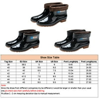 Difumos muške čizme za kišu topla vodootporni plijen na vrtnoj cipeli vlažni vremenski klizanje otporni