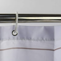 Grid tkanina zavoja za tuširanje sa kukama Tartan rešetke tartan mrežica s kvadratnim prugastim sprudljivim