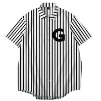 Muška štampana majica s kratkim rukavima, japanska stila labava majica, 2xL, Style-9