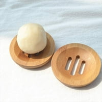 Tianlu bambuso sapun sapun Prirodni drveni sapun sa sapunom Mali držač sa sapunom sanitarni odvod bambusov