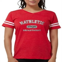 Cafepress - Mathletic Departmen majica - Ženska fudbalska majica