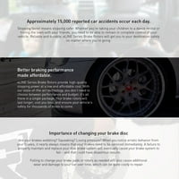 Za 2006- Dodge punjač, ​​MAGNUM R Concepts prednji stražnji crni cink dijamantski rotori kočnice