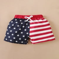 Novorođenče Djevojke dječake 4. jula Outfit American zastava TEE majica kratke hlače Dnevna odjeća za