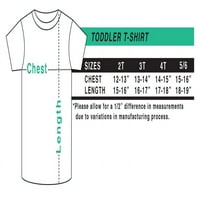 Inktastični ragbi vremenski poklon toddler dečko ili majica za mališana