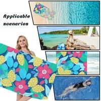 Dpityserensio ručnik za plažu od mikrovlakana Super, lagan specijalni uzorak ručnik za kupanje, pokrivač