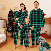 Božićne pidžame za porodičnu podudaranje PJS postavljeno klasično plaćeno Xmas odjeću za tinejdžere