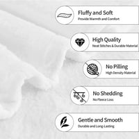 Leptir Flannel baca pokrivane super mekane ugodne plišane deke za laganu i izdržljivu kauču i izdržljive