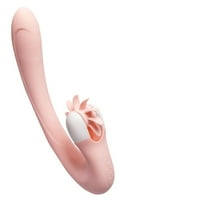 Vibrirajući jezik koji liže zagrijavanje vibratora za žene, vibracijski klitoris klitoris stimulator