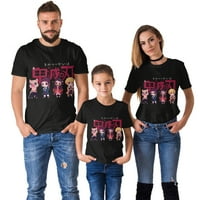 Demon Slayer Boys Kid's 3D Print US Majica O-izrez Majica Rukovanje Dječje odjeće Ležerne prilike