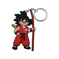Eebon Dragon Z Privjesak za ključeve 2,5 Goku KERINGS silikonski crtić privjesak
