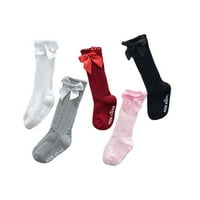 Baby Kids Socks koljena visoko lukovi slatke djevojke čarape s dugim cijevi čarape za djecu
