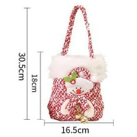 Božićne torbe za pohranu Božićne prijenosne torbe Candy Bag ambalaža Bo Creative poklon za skladišni