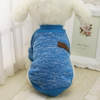 Džemper za pse Classic Topli kućni ljubimci kućni ljubimac za kućne odjeće pletenje toplim psima pidžama