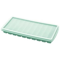 Clear! Mini kalup za ladicu za kocku ledene kocke, male kvadratne ledene kocke za zamrzivač, silikonske