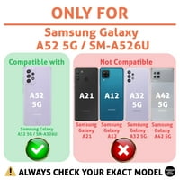 Razgovor s tankim poklopcem školjke Kompatibilan je za Samsung Galaxy A 5G, kpop bandtan print, fleksibilan, zaštitni, protiv ogrebotine, SAD-a