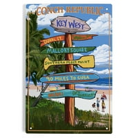Key West, Florida, Conch Republika, Odredišta Znak