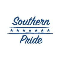 Naljepnica Južna ponosa naljepnica Die Cut - samoljepljivi vinil - Vremenska zaštitna - izrađena u SAD-u - Mnogo boja i veličina - gostoprimstvo Južni Dixie
