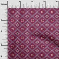 Onuone viskozne dresove tkanine Geometrijski Ikat dekor tkanina od ispisanog BTY Wide-a