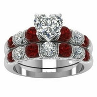 Bacc pribor Creative dodaci High End Full Diamond Micro Set cirkonski ženski prsten za angažman prsten