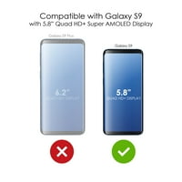 ClearCinknk Clear Shockofofofoff Hybrid futrola za Samsung Galaxy S - TPU branik akrilni zaštitnik zaslona