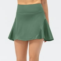 Zunfeo tenis suknje za žene Golf Athletic Activewear Skorts Mini ljetni vježbanje trčanja s džepovima