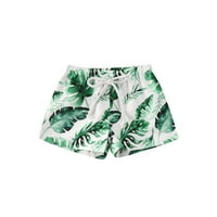 Toddler Baby Boy Plaže Kratke hlače Brze suho dno Shorts Hawaii Džepovi ploče Shorts Swim Trunks kupaći