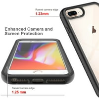 Allytech iPhone plus Case, iPhone Plus Case Clear, Zaštitni zaslon Protecroot otporan na udarnu zaštitnu