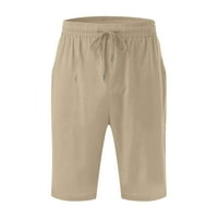 Na prodaju Bermuda Hlače za žene Ljeto Čvrsti pet bodova Pamučne pantalone velike veličine, Hlače, Khaki