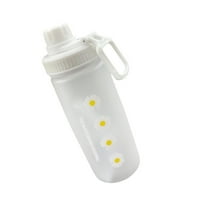 600ml Male tratinčice prozirne plastične vodene boce za vodu BPA BESPLATNO zamrznuta boca sa slamom