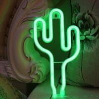 Taize LED svjetla potpisuju kaktus uzorak USB operirana plastična lijepo izgleda atraktivna zidna zidna