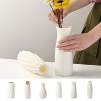 Xinrui Flower Vase Visoka trajnost Geometrijska dizajna Glatka ivica Neklizajuća baza Shater Otporni