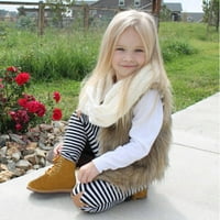 Toddler Djevojke za djevojčice Jakne od pune boje Zimska odjeća Debela topla vjetra mekana odjeća za