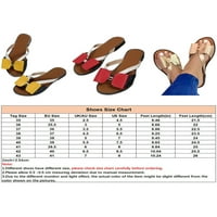 Leuncero Womens ravne sandale Plaža Sandal Ljetni slajdovi Ležerne modne klizne papuče Udobne klizanje