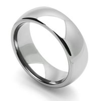 Muškarci Žene Volfram Carbide Vjenčani prsten Comfort FIT Clasic Tungsten Ring
