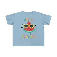 Toddlerov Hello Ljetni tee, ljetna košulja za mališane za rođendanski poklon djeca