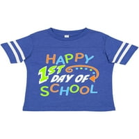 Inktastičan sretan prvi dan školskog poklona dječaka malih majica ili majica mališana