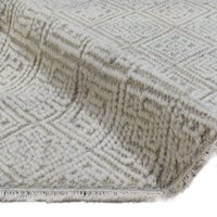 2 '3' prostirska vuna bež Moderna ručna škandinav geometrijski mali tepih