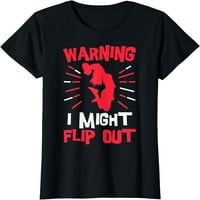 Upozorenje Mogu prevrnuti navijačku majicu za cheerleader majicu