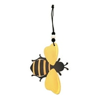 Corashan Decor, Bee Sign Decor Art Drveni pčeli Cuton Clout Clants Bee Honey Bee Day zidni drveni viseći