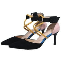 Daeful Womens Elegantne pumpe Stiletto pumpe Udobne sandale za rudene posude Ležerne prilike za kaznene