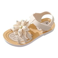 B91XZ Toddler Djevojka Sandale Dječje sandale Mekane ravne cipele Fashion Udobna lukana dna lagana beba