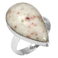 Sterling srebrni prsten Cinnabar za žene nakit